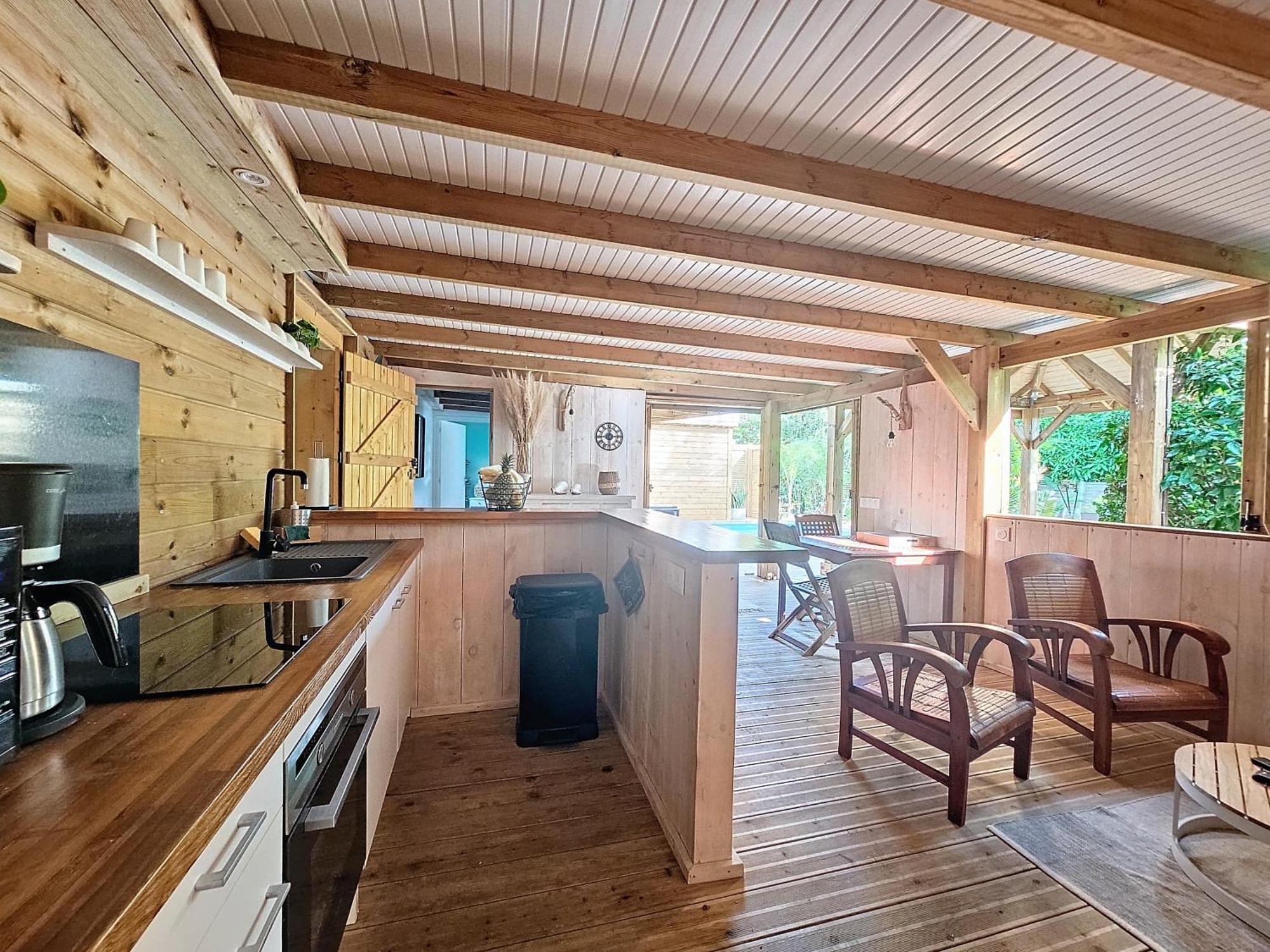 Villa L'Anjou Creole A Sainte Anne En Guadeloupe Avec Piscine Privee Et 2 Chambres Pour 4 Personnes Екстериор снимка