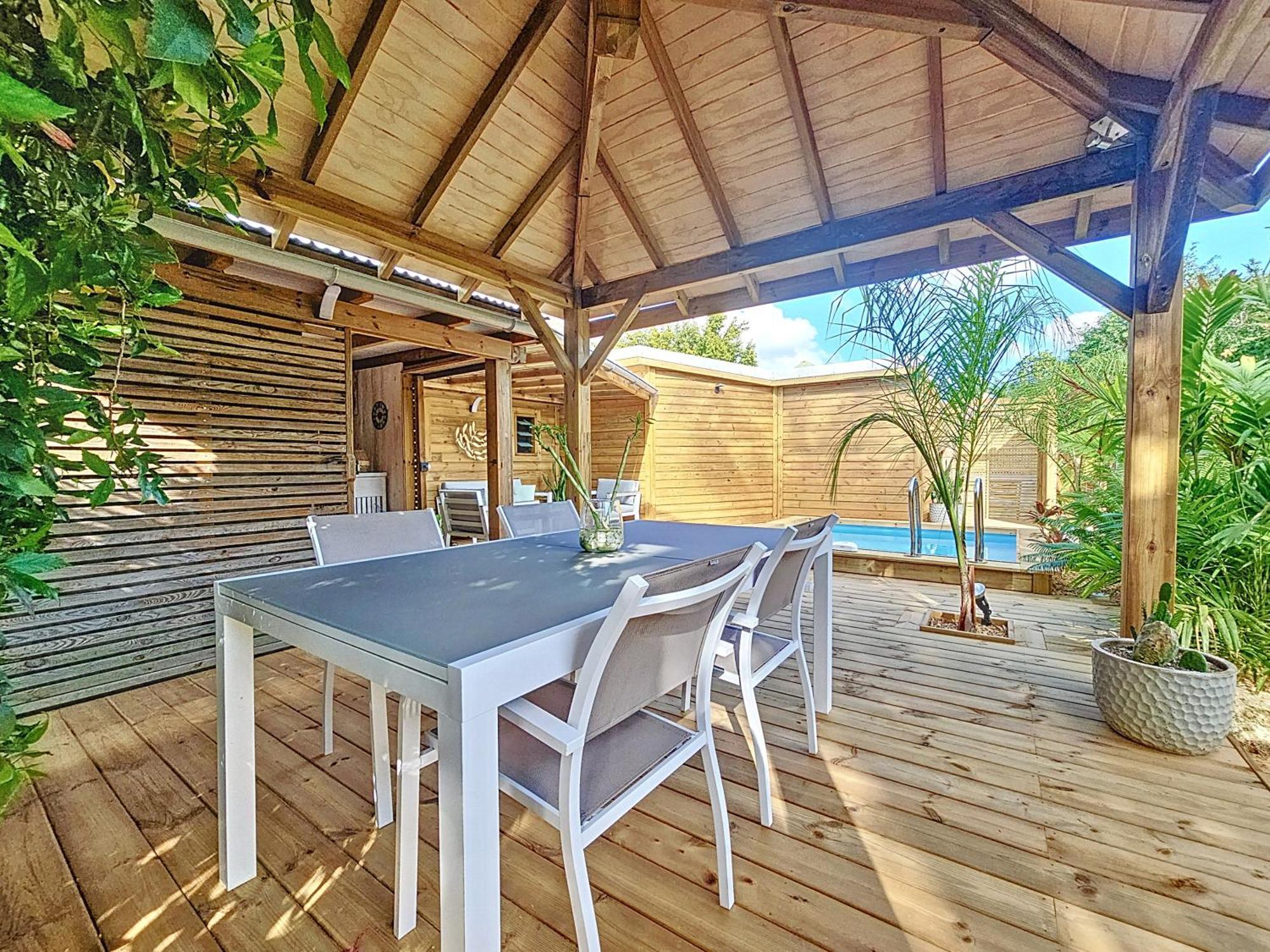 Villa L'Anjou Creole A Sainte Anne En Guadeloupe Avec Piscine Privee Et 2 Chambres Pour 4 Personnes Екстериор снимка