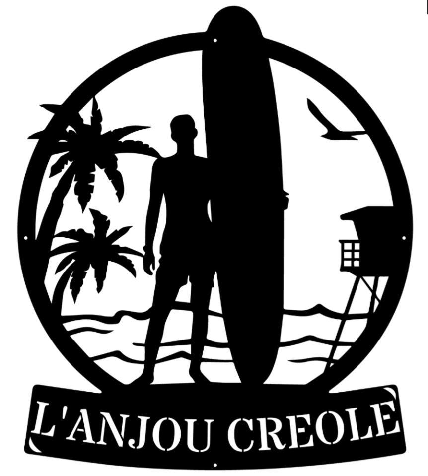 Villa L'Anjou Creole A Sainte Anne En Guadeloupe Avec Piscine Privee Et 2 Chambres Pour 4 Personnes Екстериор снимка